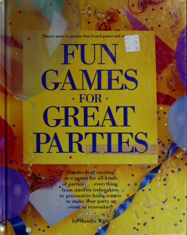 Book cover for Fun Games Grt Parties