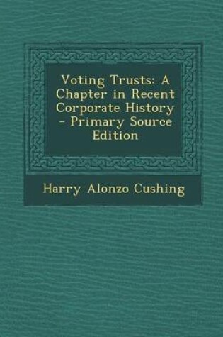 Cover of Voting Trusts