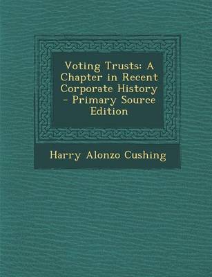 Book cover for Voting Trusts