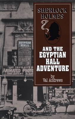 Book cover for Sherlock Holmes and the Egyptian Hall Adventure