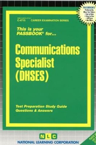 Cover of Communications Specialist (DHSES)