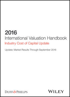 Book cover for 2016 International Valuation Handbook: Industry Cost of Capital Flatpack