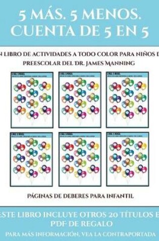 Cover of Páginas de deberes para infantil (Fichas educativas para niños)