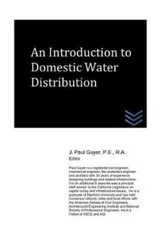 Cover of An Introduction to Domestic Water Distribution