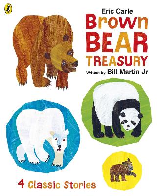 Book cover for Eric Carle Brown Bear Treasury