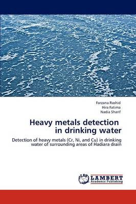 Book cover for Heavy metals detection in drinking water