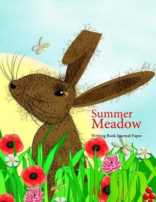 Book cover for Summer Meadow Writing Book Journal Paper