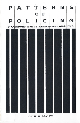 Cover of Patterns of Policing