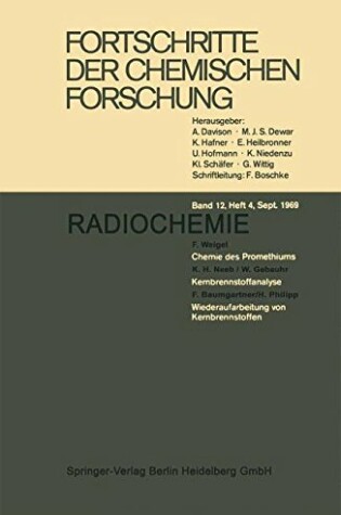 Cover of Radiochemie