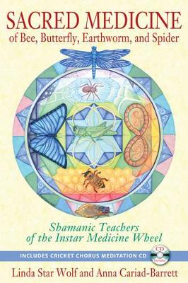 Book cover for Sacred Medicine of Bee, Butterfly, Earthworm, and Spider