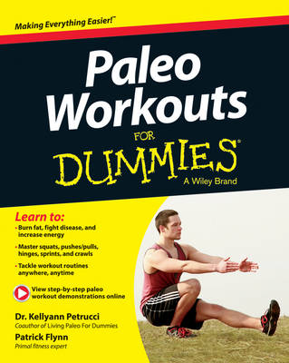 Book cover for Paleo Workouts For Dummies
