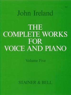 Book cover for Complete Works for Voice and Piano