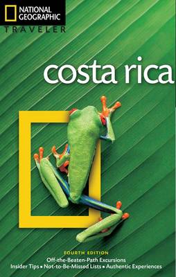 Book cover for National Geographic Traveler: Costa Rica, 4th Edition