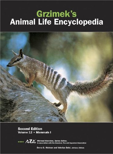 Book cover for Grzimek's Animal Life Encyclopedia