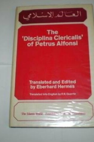Cover of The Disciplina Clericalisi of Petrus Alfonsi