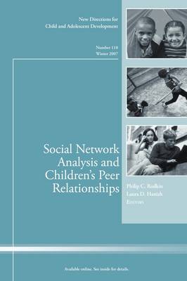 Book cover for Social Network Analysis and Children's Peer Relationships