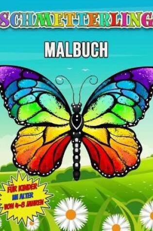 Cover of Schmetterling Malbuch f�r Kinder im Alter von 4-8 Jahren