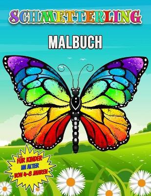 Book cover for Schmetterling Malbuch für Kinder im Alter von 4-8 Jahren