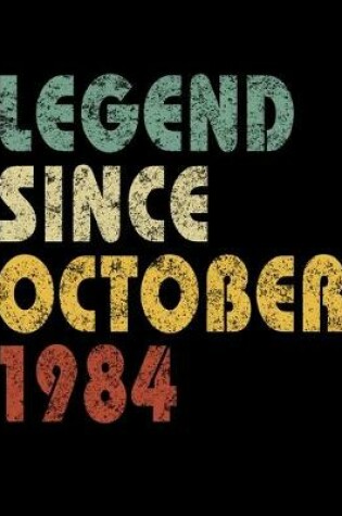 Cover of Legend Since October 1984