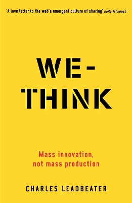 Book cover for We-Think