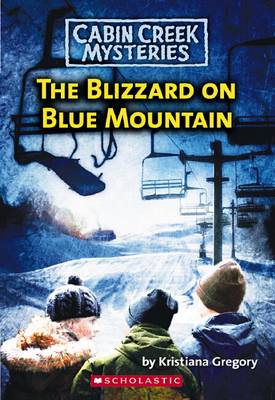 Book cover for Cabin Creek Mysteris #5: Blizzard on Blue Mountain