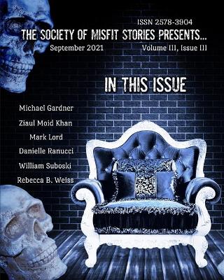 Book cover for The Society of Misfit Stories Presents... (September 2021)