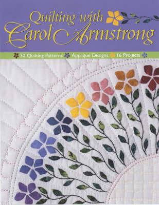 Book cover for Quilting with Carol Armstrong