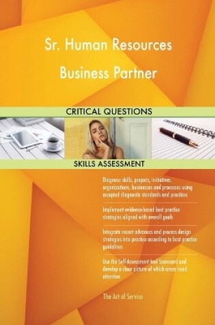 Cover of Sr. Human Resources Business Partner Critical Questions Skills Assessment