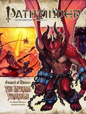 Book cover for Pathfinder Adventure Path: Council of Thieves #4 - The Infernal Syndrome