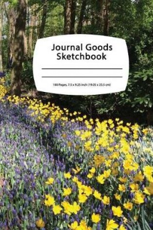 Cover of Journal Goods Sketchbook - Flower Road