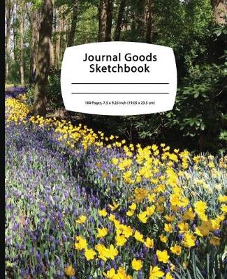 Book cover for Journal Goods Sketchbook - Flower Road