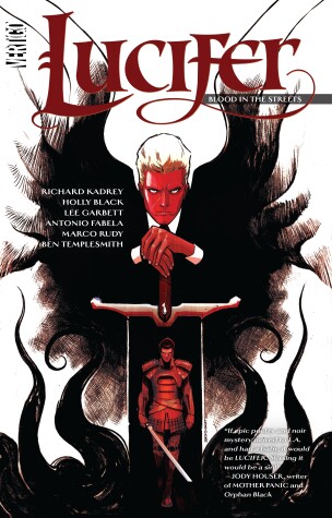 Book cover for Lucifer Vol. 3: Blood in the Streets