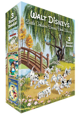 Cover of Walt Disney's Little Golden Board Book Library