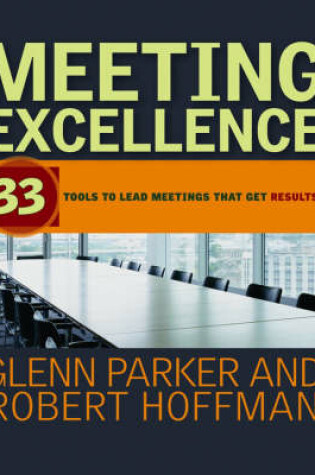 Cover of Meeting Excellence