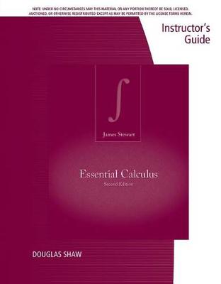 Book cover for Ig Essentl Calculus 2e