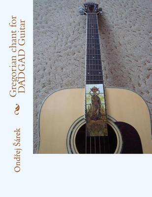Book cover for Gregorian chant for DADGAD Guitar