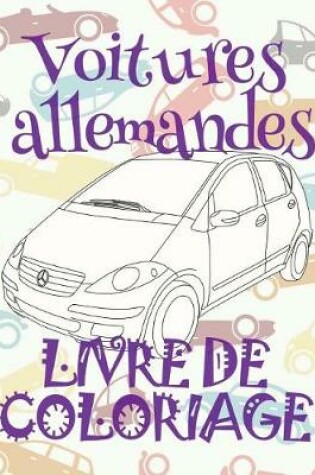 Cover of Voitures allemandes Livrede Coloriage