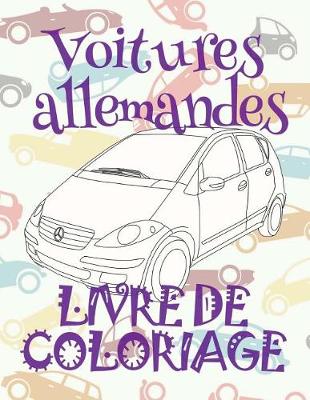 Book cover for Voitures allemandes Livrede Coloriage