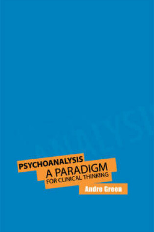 Cover of Psychoanalysis