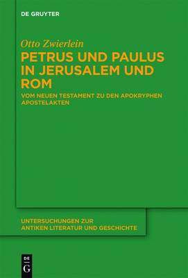 Book cover for Petrus Und Paulus in Jerusalem Und ROM