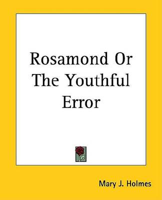 Book cover for Rosamond or the Youthful Error