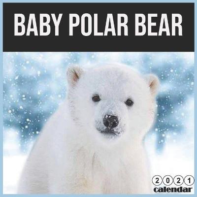 Book cover for baby Polar bear 2021 Calendar