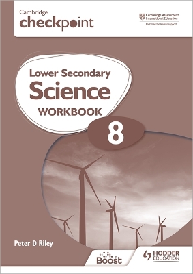 Book cover for Cambridge Checkpoint Lower Secondary Science Workbook 8