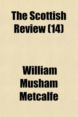 Book cover for The Scottish Review (Volume 14)