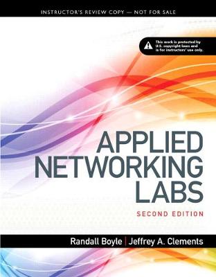 Book cover for Instructor's Review Copy for Applied Networking Labs