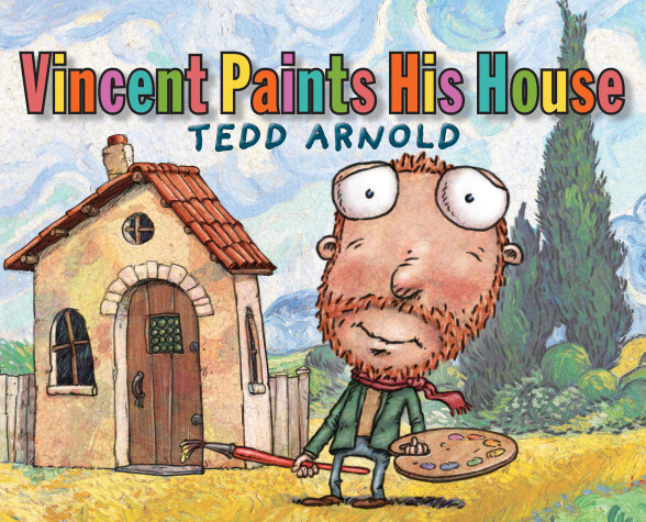 Book cover for Vincent Paints His House
