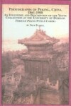 Book cover for Photographs of Peking, China 1861-1908