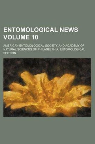 Cover of Entomological News Volume 10