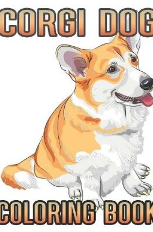 Cover of Corgi dog coloring book