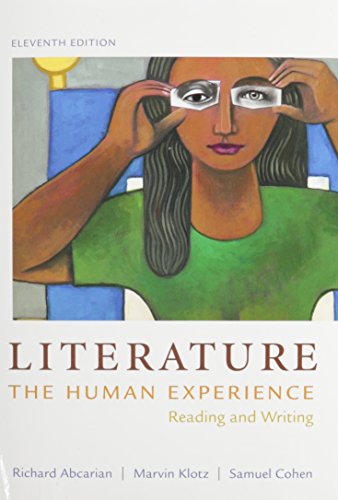 Book cover for Literature and the Human Experience 11E & Videocentral: Literature (Access Card) & Cdr Literactive